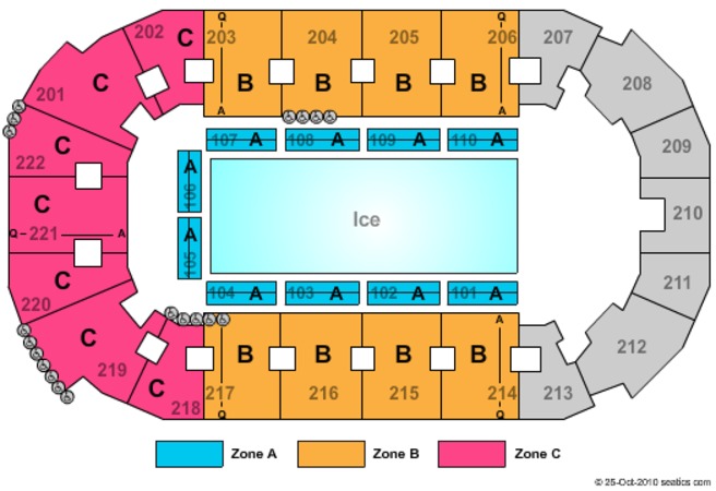 First Niagara Center Seating Chart Wwe