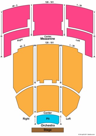 Fillmore Denver Seating Chart