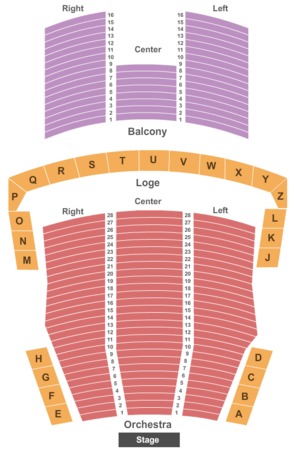 Pantages Theater Seating Chart