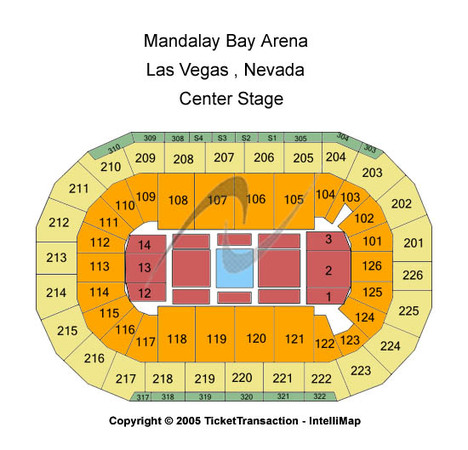 Mandalay Bay - Events Center Center Stage