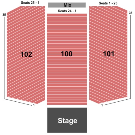 Seneca Niagara Events Center Seating Chart