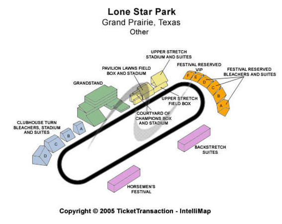 Grand Chapiteau At Lone Star Park Seating Chart