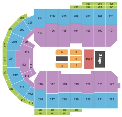 Oshkosh Arena Seating Chart
