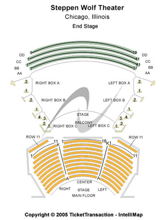 Steppenwolf Theater Seating Chart
