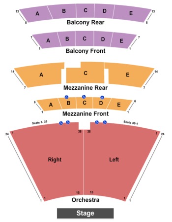 Sangamon Auditorium Seating Chart