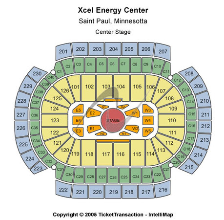 Xcel Energy Center Center Stage