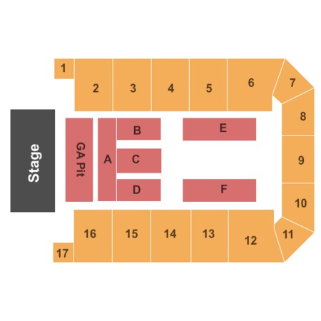 Sd Civic Center Seating Chart