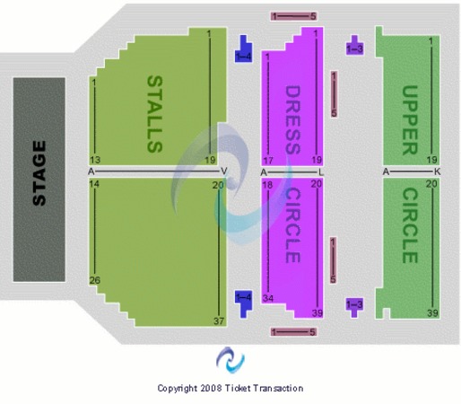 The Vic Seating Chart