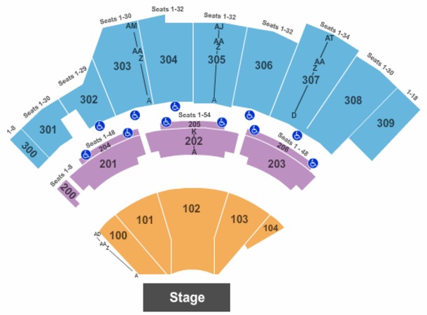 The Wharf Amphitheatre Tickets in Orange Beach Alabama, Seating Charts