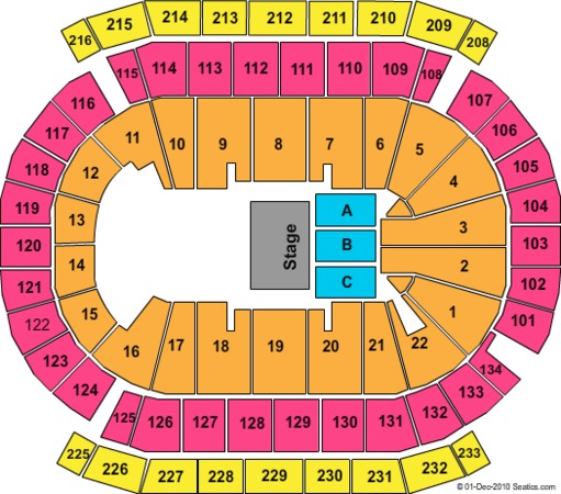prudential center seating. Prudential Center