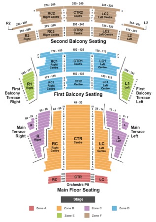 Jubilee Theatre Edmonton Seating Chart