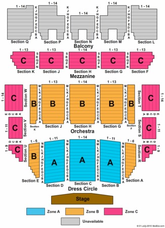 Duke Energy Center for the Performing Arts Memorial Auditorium Tickets ...