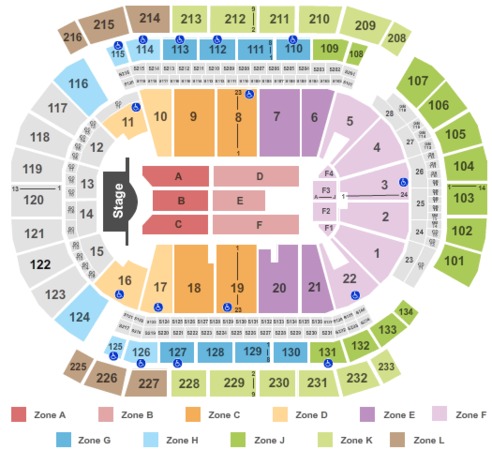 Prudential Center Seating Chart Obama