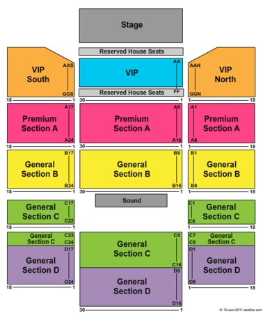 Winstar World Casino Concert Seating Chart