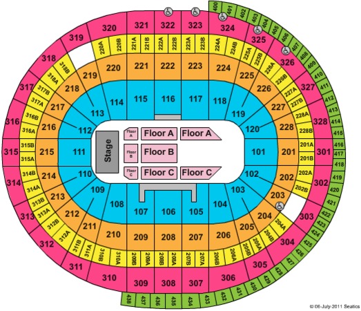 Canadian Tire Centre Tickets in Ottawa Ontario, Seating Charts, Events ...