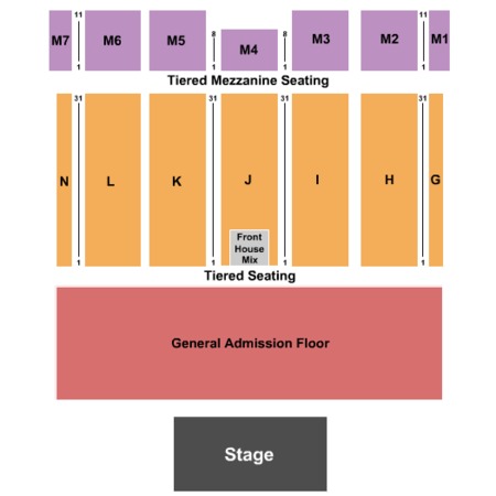Windsor Colosseum Seating Chart