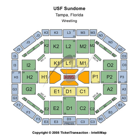 usf seating sundome chart dome sun tickets venue charts tampa capacity events fl stub yuengling center basketball