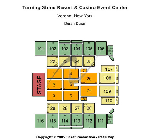 Springs Resort Casino Special Events Center Seating Chart