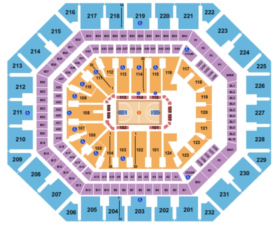 Talking Stick Resort Arena Tickets in Phoenix Arizona, Seating Charts ...